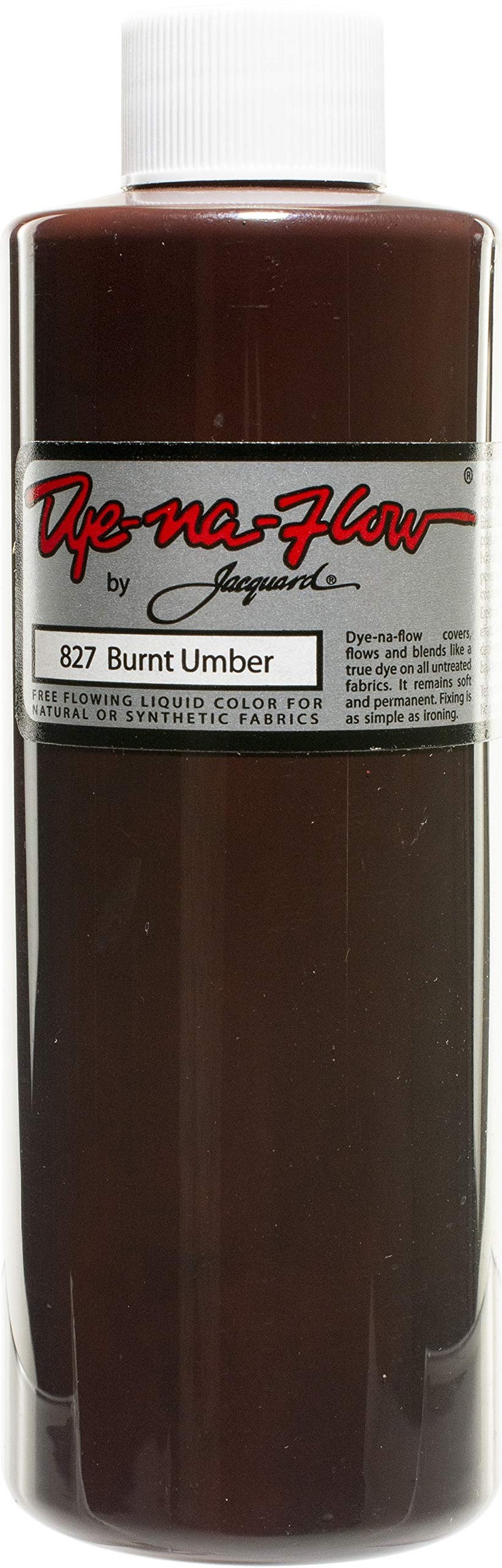 Jacquard Products Jacquard Dye-Na-Flow Liquid Color 8oz-Burnt Umber - Image 1